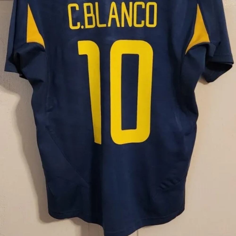 Club America Aguilas authentic Nike jersey Size MEDIUM 2004-2005 C.BLANCO #10